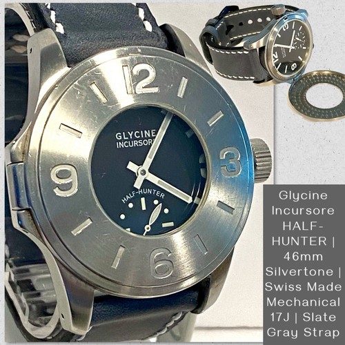 45mm glycine half - 45mm, half-hunter